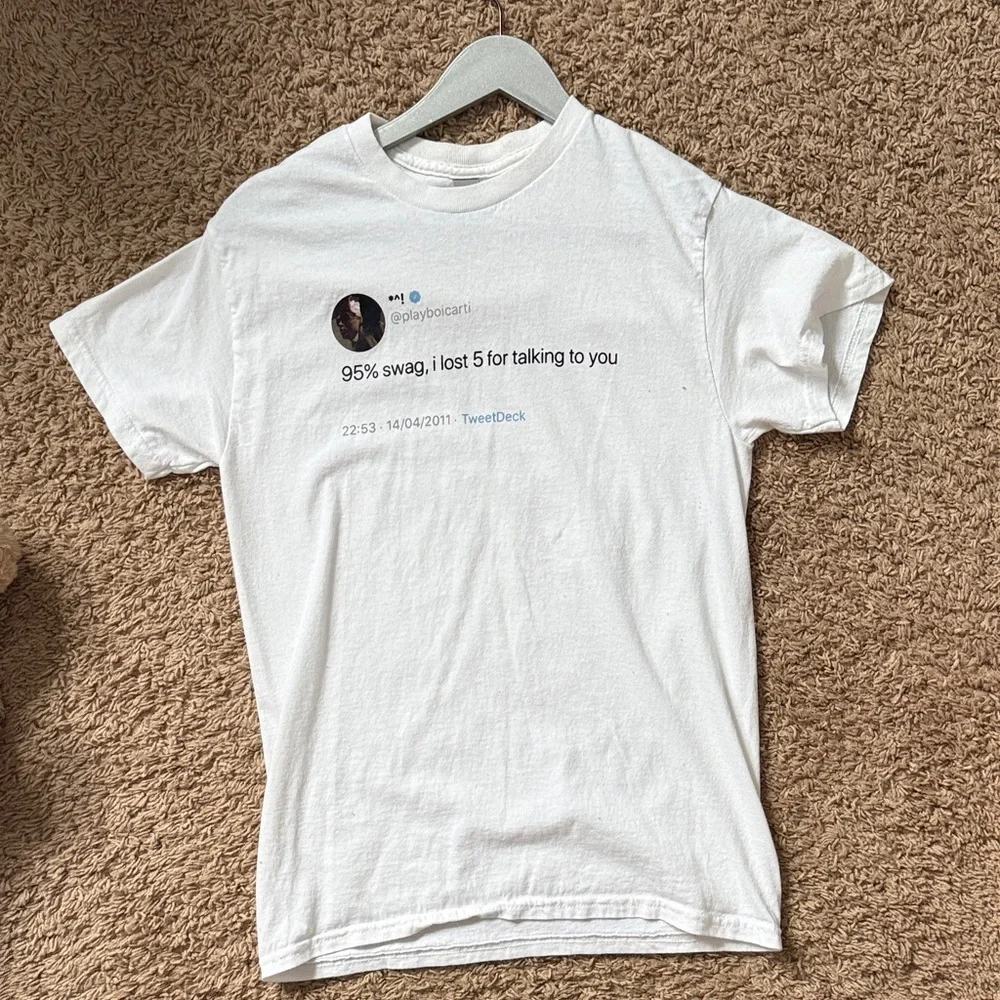 Funny Playboi Carti graphic tee